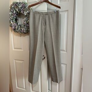 Façonnable Grey Light Wool Pants / Made In Italy
